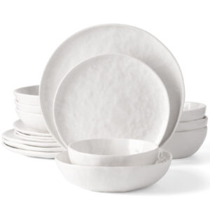 Neptune Series 16 Piecess Dinnerware Set with Pasta Bowl